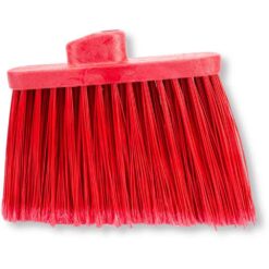 CFS Brands 36867EC05 Sparta 12 in. Red Polypropylene Flagged Upright Broom Head (12-Pack)
