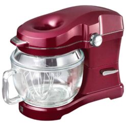 KENMORE  Kenmore Elite Ovation 5 Qt Stand Mixer, 500W 10-Speed, Pour-In Top, Beater, Whisk, Dough Hook, Red