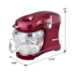 KENMORE Kenmore Elite Ovation 5 Qt Stand Mixer, 500W 10-Speed, Pour-In Top, Beater, Whisk, Dough Hook, Red
