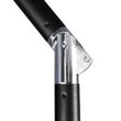 California Umbrella GSCU118302-F32-DWV 11 ft. Aluminum Collar Tilt Double Vented Patio Umbrella in Black Olefin California Umbrella GSCU118302-F32-DWV 11 ft. Aluminum Collar Tilt Double Vented Patio Umbrella in Black Olefin
