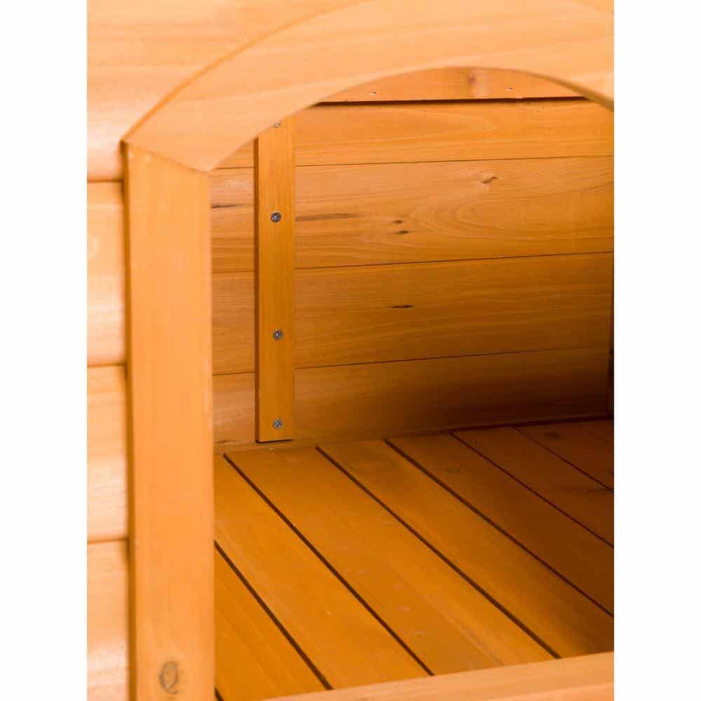Creative Cedar Designs 2660 K-9 Kamp Wooden Dog House Creative Cedar Designs 2660 K-9 Kamp Wooden Dog House - Image 7