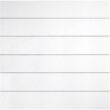 Timeline 00988 Timeline Wood 3/8 in. x 5.5 in. x 72 in. 16.5 sq. ft.. Classic White Smooth Nickel Gap Classic Shiplap Panels (6-Pack) 