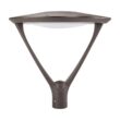 Viribright 100-Watt Equivalent Hardwired Dark Bronze Motion Sensing LED 25 in. Deck Post Light with Dimming Capabilities Viribright 100-Watt Equivalent Hardwired Dark Bronze Motion Sensing LED 25 in. Deck Post Light with Dimming Capabilities