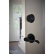 DELANEY HARDWARE KIT#BN3007R-PP 5-Bennett Edged Oil Rubbed Bronze Entry Door Handles and 5-Edged Oil Rubbed Bronze Sgl Cyl Deadbolts All Keyed Alike