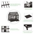 Tatayosi YH-H-PP-DC031 38 in. Outdoor Heavy-Duty Metal Iron Dog Cage in Brown Tatayosi YH-H-PP-DC031 38 in. Outdoor Heavy-Duty Metal Iron Dog Cage in Brown