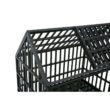 Tatayosi J-H-W20658500 Heavy-Duty Carbon steel Dog Cage pet Crate with Roof