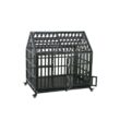 Tatayosi J-H-W20658500 Heavy-Duty Carbon steel Dog Cage pet Crate with Roof