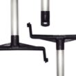 CFS Brands 361410EC03 Sparta 30 in. Black Polypropylene Upright Dust Pan (6-Pack)