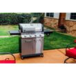 Dyna-Glo DGP483SSP-D Premier 4-Burner Propane Gas Grill in Stainless Steel with Side Burner