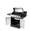 Dyna-Glo DGP483SSP-D Premier 4-Burner Propane Gas Grill in Stainless Steel with Side Burner