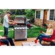 Dyna-Glo DGP483SSP-D Premier 4-Burner Propane Gas Grill in Stainless Steel with Side Burner