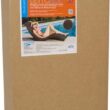SwimWays Terra Sol Sonoma 2-in-1 Pool Float and Patio Chaise Lounge Chair, Chocolate Brown