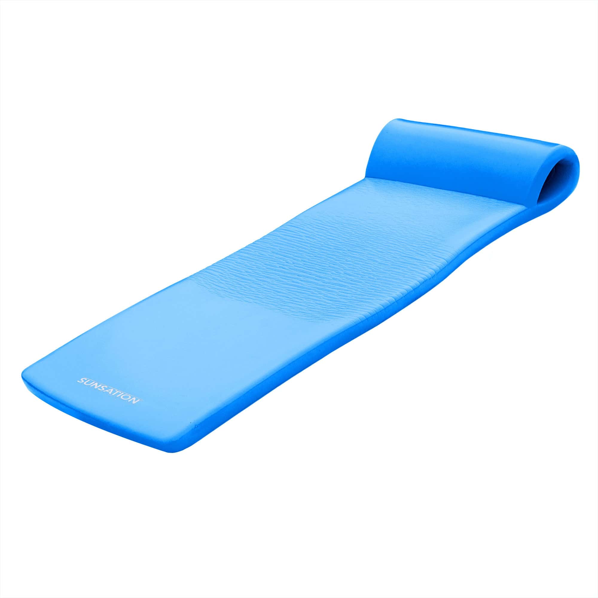 TRC Recreation Sunsation 1.75" Thick Foam Pool Lounge Float, Bahama Blue TRC Recreation Sunsation 1.75" Thick Foam Pool Lounge Float, Bahama Blue