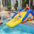 Bestway H2OGO! Giant Inflatable Outdoor Pool Water Slide with Built-in Sprinkler
