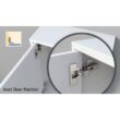 Everbilt 9263845 Soft Close Frameless Inset 110 Deg. Hinge (24-Pack)