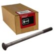 Everbilt 803640 1/2 in.-13 x 10 in. Galvanized Carriage Bolt (25-Pack)