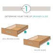 Everbilt D94222E-ZP-K1 22 in. Soft Close Ball Bearing Full Extension Drawer Slide 5-Pairs (10 Pieces)