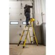 Gorilla Ladders GLXF-5B 5.5 ft. Fiberglass Dual Platform Step Ladder with Project Bucket (10 ft. Reach), 300 lbs. Capacity Type IA Duty Rating