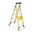Gorilla Ladders GLXF-5B 5.5 ft. Fiberglass Dual Platform Step Ladder with Project Bucket (10 ft. Reach), 300 lbs. Capacity Type IA Duty Rating
