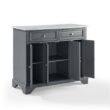 CROSLEY FURNITURE Avery Grey Kitchen Island CROSLEY FURNITURE Avery Grey Kitchen Island