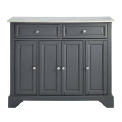 CROSLEY FURNITURE  Avery Grey Kitchen Island