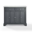 CROSLEY FURNITURE Avery Grey Kitchen Island CROSLEY FURNITURE Avery Grey Kitchen Island
