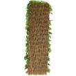 WELLFOR OP-HWY-70780 31 in. Plastic Garden Fence Green Artificial Ivy Fence Screen (Set of 3)