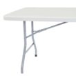 National Public Seating BT-3072 72 in. Grey Plastic Folding Banquet Table National Public Seating BT-3072 72 in. Grey Plastic Folding Banquet Table