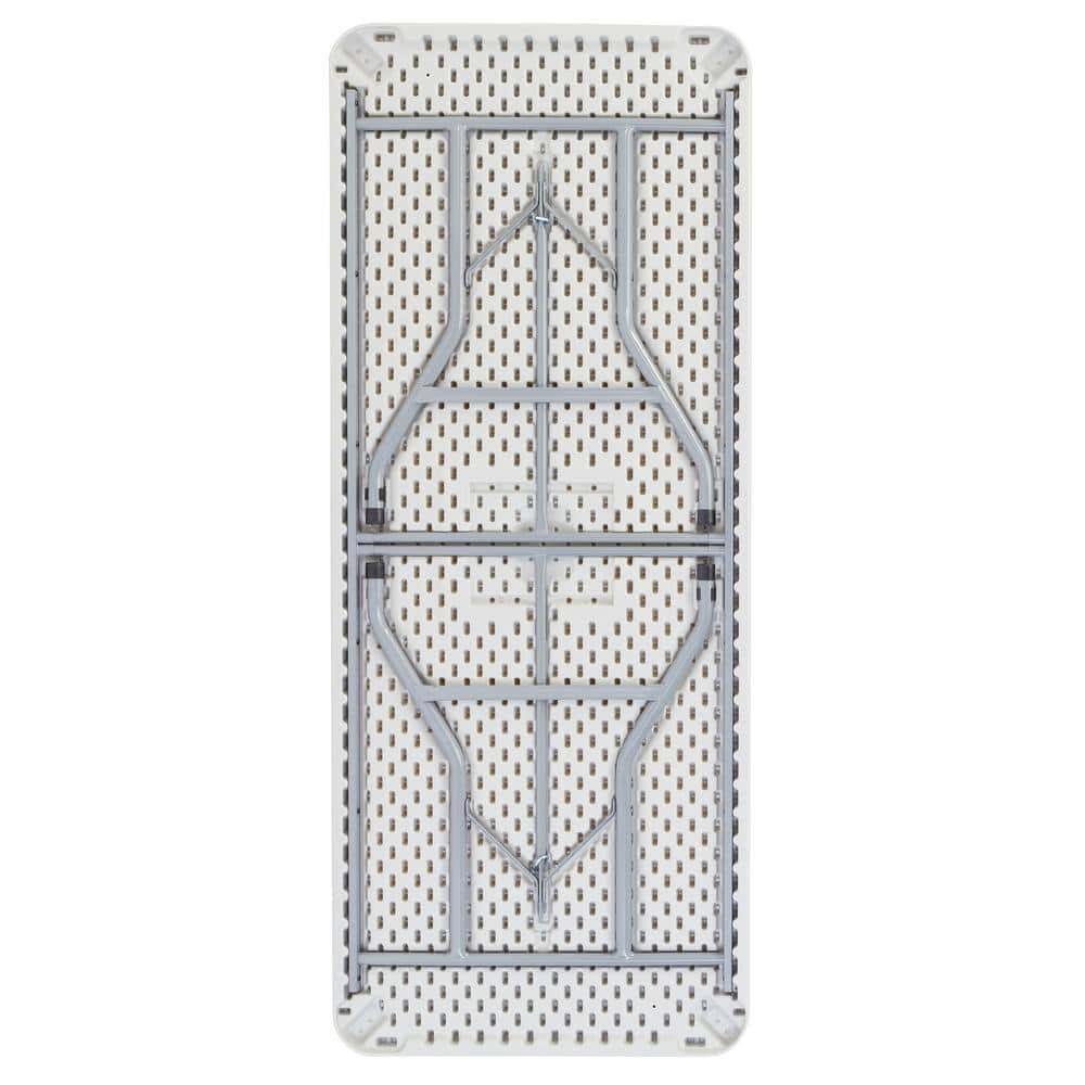 National Public Seating BT-3072 72 in. Grey Plastic Folding Banquet Table National Public Seating BT-3072 72 in. Grey Plastic Folding Banquet Table - Image 7