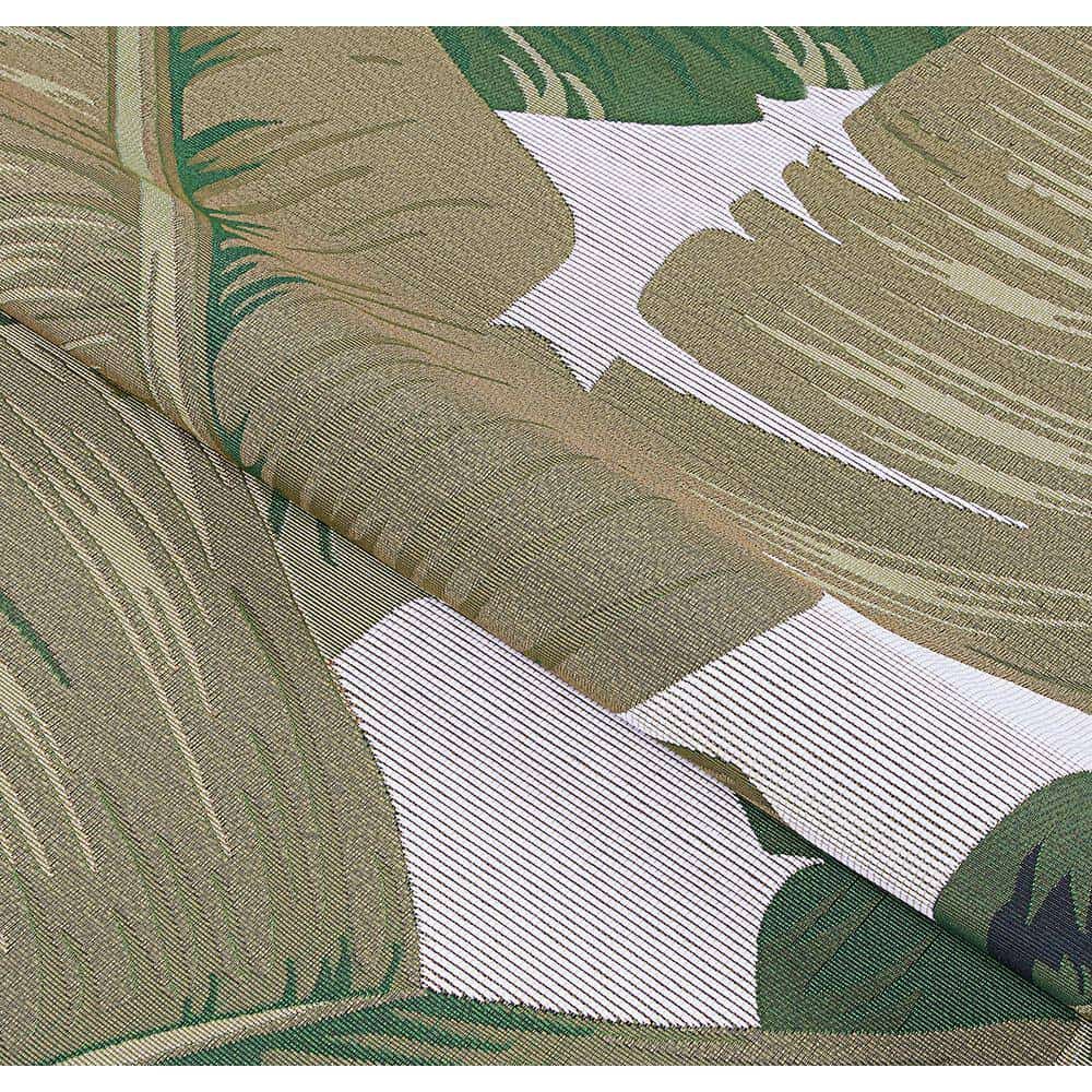 Couristan Dolce Palm Lily Hunter Green-Ivory 8 ft. x 11 ft. Indoor/Outdoor Area Rug Couristan Dolce Palm Lily Hunter Green-Ivory 8 ft. x 11 ft. Indoor/Outdoor Area Rug - Image 7