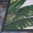 Couristan Dolce Palm Lily Hunter Green-Ivory 8 ft. x 11 ft. Indoor/Outdoor Area Rug Couristan Dolce Palm Lily Hunter Green-Ivory 8 ft. x 11 ft. Indoor/Outdoor Area Rug