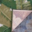 Couristan Dolce Palm Lily Hunter Green-Ivory 8 ft. x 11 ft. Indoor/Outdoor Area Rug Couristan Dolce Palm Lily Hunter Green-Ivory 8 ft. x 11 ft. Indoor/Outdoor Area Rug