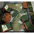 Couristan Dolce Palm Lily Hunter Green-Ivory 8 ft. x 11 ft. Indoor/Outdoor Area Rug Couristan Dolce Palm Lily Hunter Green-Ivory 8 ft. x 11 ft. Indoor/Outdoor Area Rug
