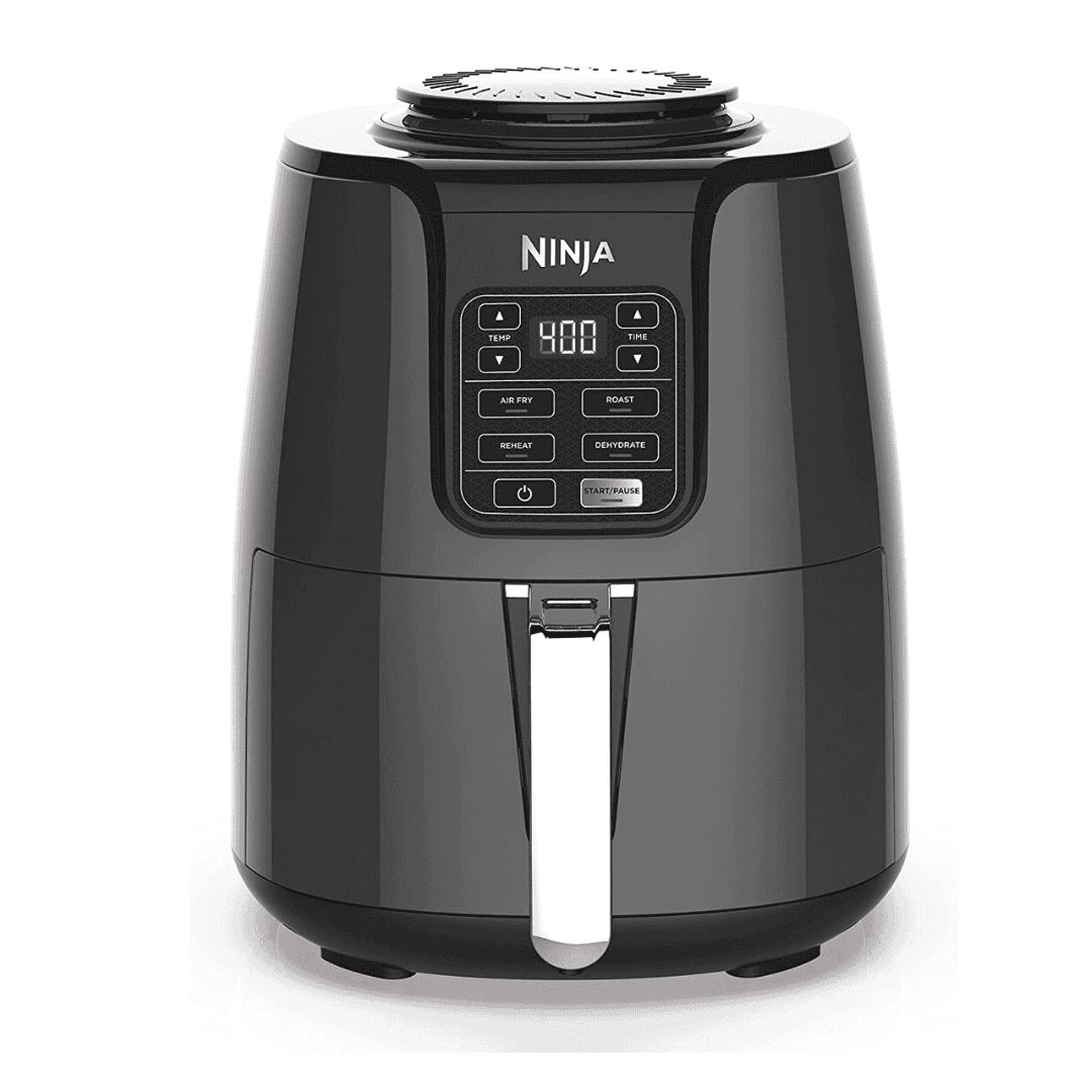 Ninja AF101 Air Fryer that Crisps, Roasts, Reheats, & Dehydrates, for Quick, Easy Meals, 4 Quart Capacity, & High Gloss Finish, Black/Grey Ninja AF101 Air Fryer that Crisps, Roasts, Reheats, & Dehydrates, for Quick, Easy Meals, 4 Quart Capacity, & High Gloss Finish, Black/Grey