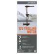 Intex 68631E + 68624EP + 68376EP 12 Volt 8 Speed Trolling Motor, Mount Kit and 4-Person Boat and Oars Set Intex 68631E + 68624EP + 68376EP 12 Volt 8 Speed Trolling Motor, Mount Kit and 4-Person Boat and Oars Set