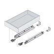 Kingsman Hardware HL-DSUSF15-6 15 in. Full Extension Under Mount Soft Close Ball Bearing Drawer Slide with Rear Bracket Set 6-Pairs (12 Pieces)