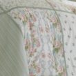 Laura Ashley Harper 4-Piece Jade Green Floral Cotton Queen Comforter Set