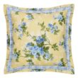 Laura Ashley Cassidy 7-Piece Yellow Floral Cotton King Comforter Set