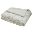 Laura Ashley Madelynn 7-Piece Blue Floral Cotton King Comforter Set