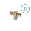 Liberty P17020C-CZ-K2 Artesia 1-3/4 in. (44 mm) Champagne Bronze Cabinet Bar Knob (25-Pack)
