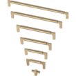 Liberty P17020C-CZ-K2 Artesia 1-3/4 in. (44 mm) Champagne Bronze Cabinet Bar Knob (25-Pack)