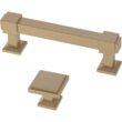 Liberty P37502C-CZ-K2 Classic Square 1-1/9 in. (28 mm) Champagne Bronze Cabinet Knob (25-Pack)