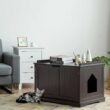 ANGELES HOME M65-8HW619CF 29.5 in. x 21 in. MDF Cat Litter Box ANGELES HOME M65-8HW619CF 29.5 in. x 21 in. MDF Cat Litter Box