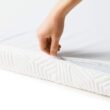 Lucid Comfort Collection 4 in. Queen Gel Memory Foam Mattress Topper with Breathable Cover