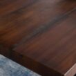 Walker Edison Furniture Company Durango 72 in. Mahogany Rustic Urban Industrial Farmhouse Distressed Solid Wood Dining Table