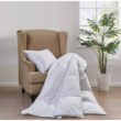 Martha Stewart Living 300TC Year Round Warmth White King Size White Down Comforter