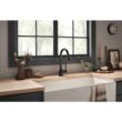 MOEN Adler Single-Handle Pull-Down Sprayer Kitchen Faucet with Reflex and Power Clean in Matte Black MOEN Adler Single-Handle Pull-Down Sprayer Kitchen Faucet with Reflex and Power Clean in Matte Black