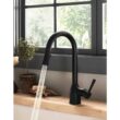 MOEN Adler Single-Handle Pull-Down Sprayer Kitchen Faucet with Reflex and Power Clean in Matte Black MOEN Adler Single-Handle Pull-Down Sprayer Kitchen Faucet with Reflex and Power Clean in Matte Black