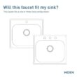 MOEN Adler Single-Handle Pull-Down Sprayer Kitchen Faucet with Reflex and Power Clean in Matte Black MOEN Adler Single-Handle Pull-Down Sprayer Kitchen Faucet with Reflex and Power Clean in Matte Black