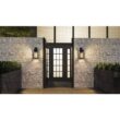Quoizel Godfrey 1-Light Matte Black Outdoor Wall Lantern Sconce Quoizel Godfrey 1-Light Matte Black Outdoor Wall Lantern Sconce